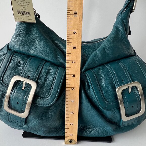 Cole Haan Pocket Hobo Moroccan Blue Village Soft Bag, Never Used, With Tags! - Picture 15 of 16